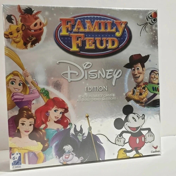 Family Fued Disney  Edition Board Game - Picture 1 of 5
